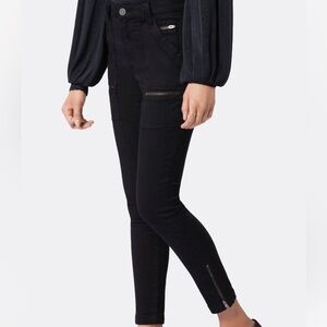 Joie High Rise Park Skinny Pants Caviar Black